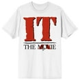 thumbnail image 1 of It Classic 1990 Movie Logo Women's White T-Shirt-Medium, 1 of 2