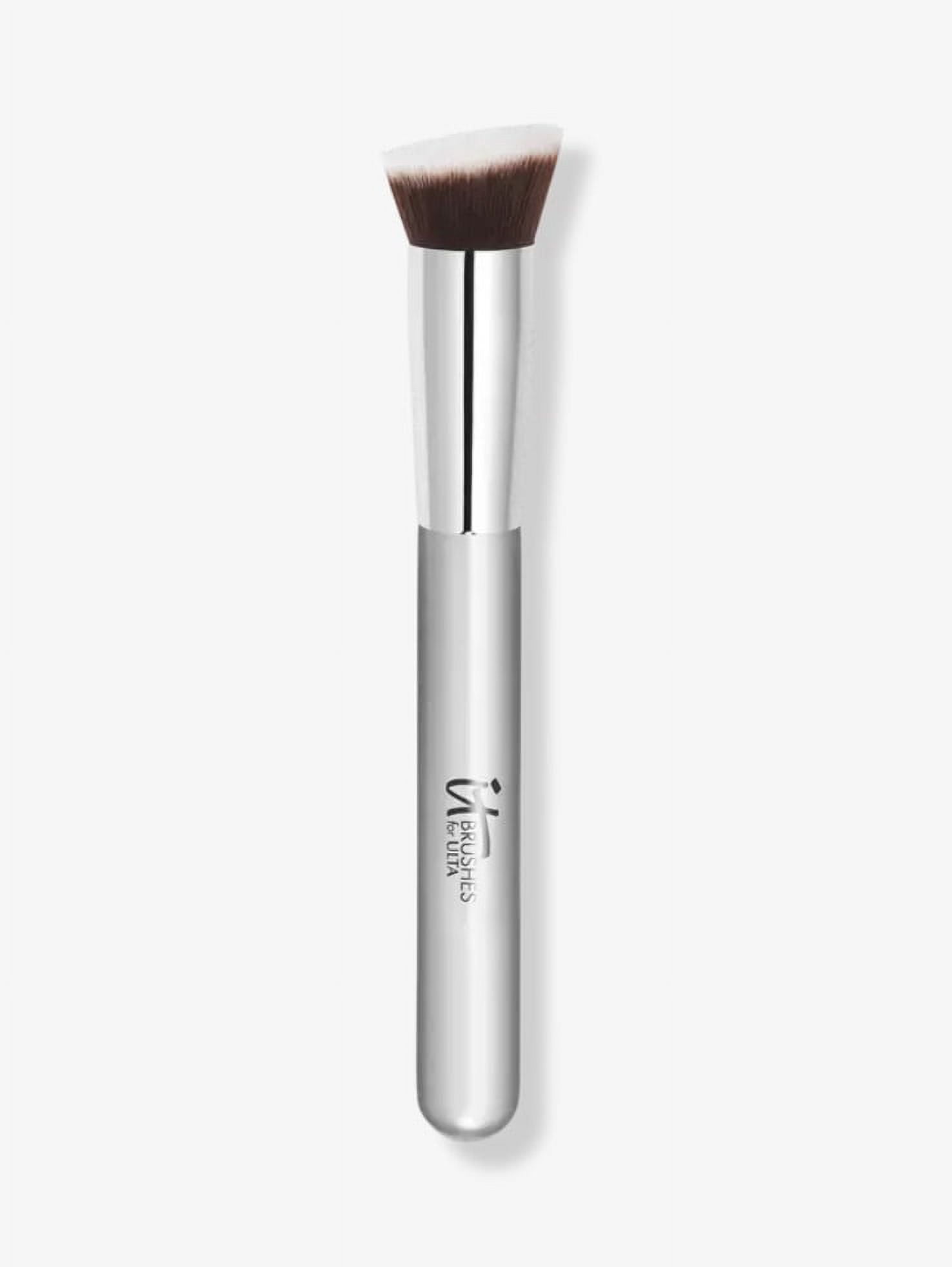It Cosmetics Airbrush Serum Foundation Brush #131 - Angled Flat Top Foundation Concealer Buffing Brush