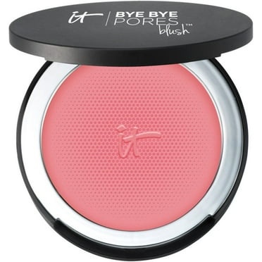 It Cosmetics Bye Bye Pores Blush Sweet Cheeks (Warm Peachy Pink) 0.192 oz