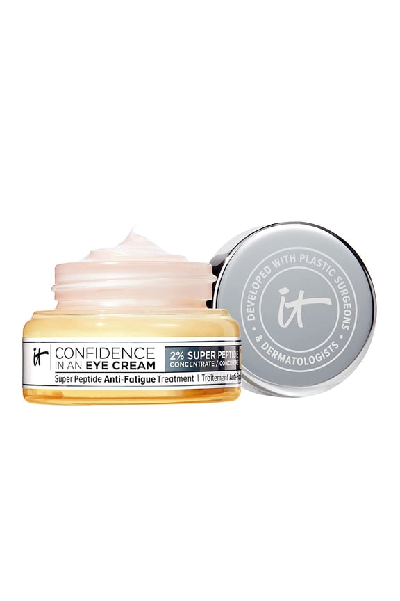 Confidence in an Eye Cream Anti-Aging Peptide Eye Cream, 48Hr Hydration With 2% Super Peptide Concentrate, For Day + Night - 0.5fl oz