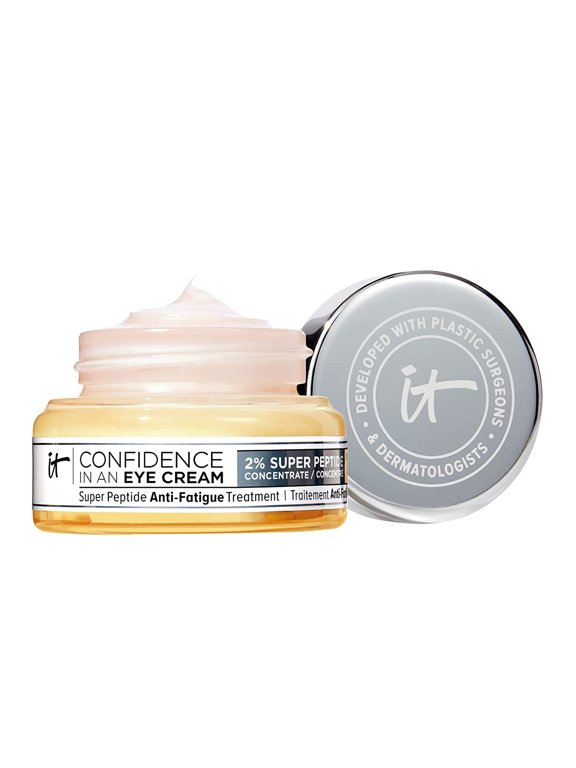 Confidence in an Eye Cream Anti-Aging Peptide Eye Cream, 48Hr Hydration With 2% Super Peptide Concentrate, For Day + Night - 0.5fl oz