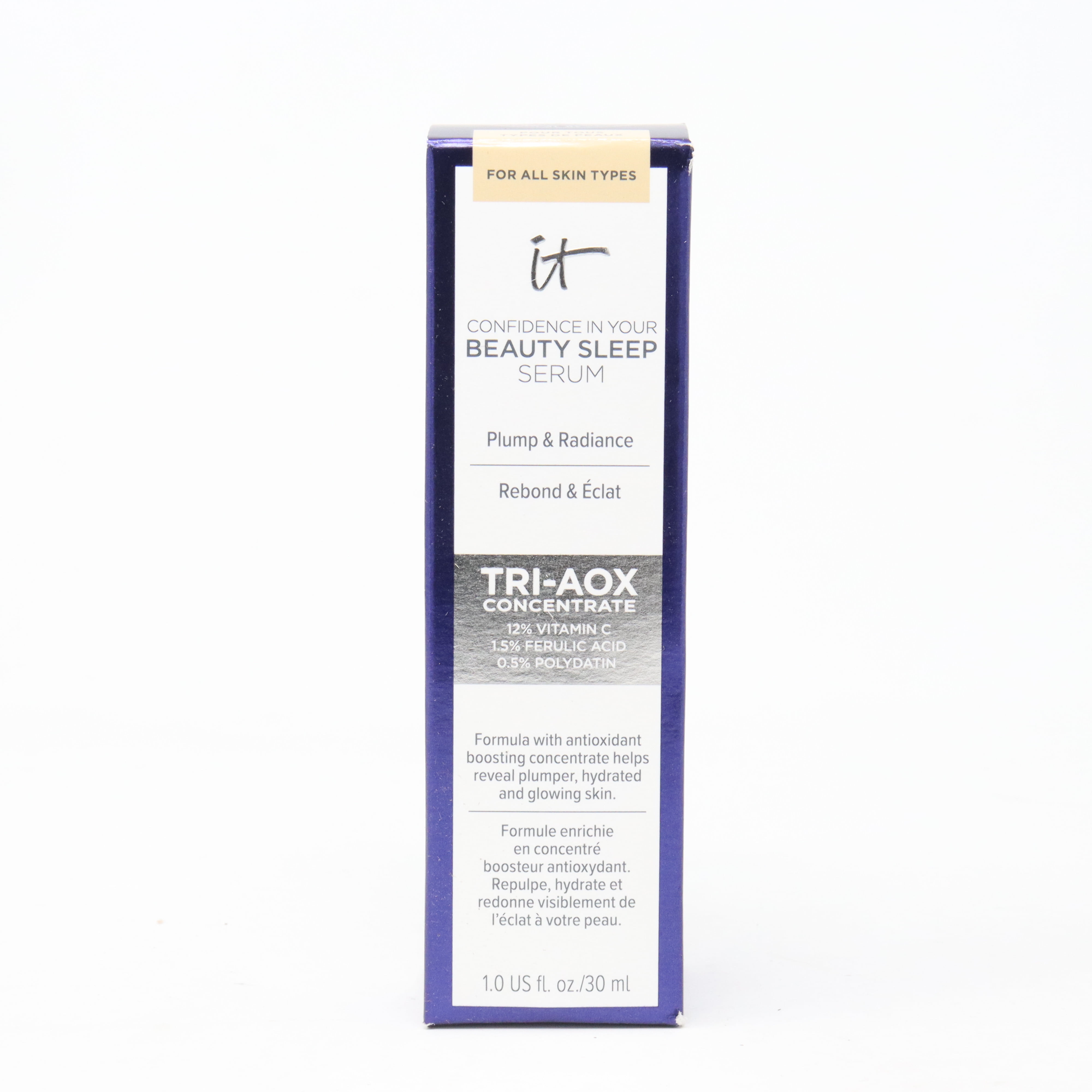 It Cosmetics Confidence In Your Beauty Sleep Triple Antioxidant Brightening Serum 30ml