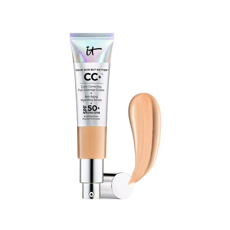 It Cosmetics Your Skin but Better CC Cream with SPF 50 Plus (Medium) - 1.08  Ounces