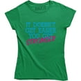 thumbnail image 1 of It Doesn't Get Easier You Get Stronger Motivational Women's T-Shirt, 1 of 4