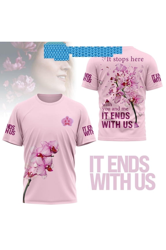 It End With Us Its Stops Here With You And Me Hoodie T Shirt