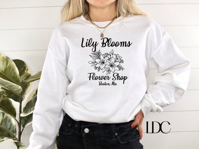 It Ends With US Crewneck, Colleen Hoover, Lily Blooms Flower Shop
