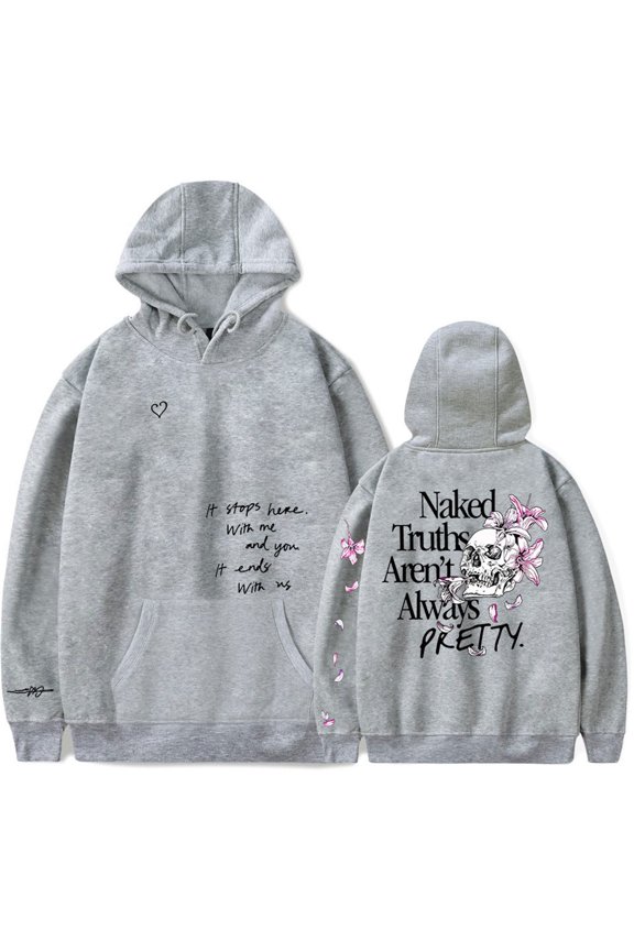 It Ends With Us Merch Hoodie Pockets Drawstring Unisex Hooded Sweatshirt Fashion Clothing