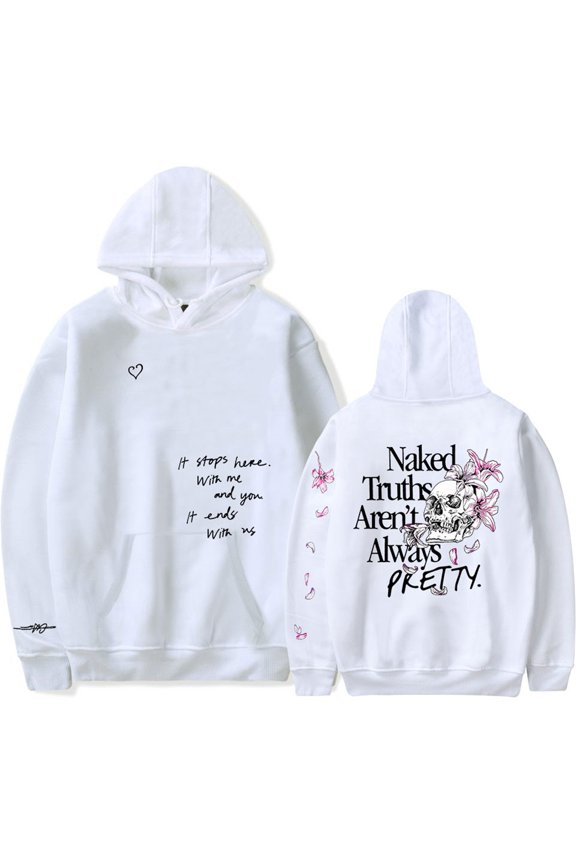 It Ends With Us Merch Hoodie Pockets Drawstring Unisex Hooded Sweatshirt Fashion Clothing