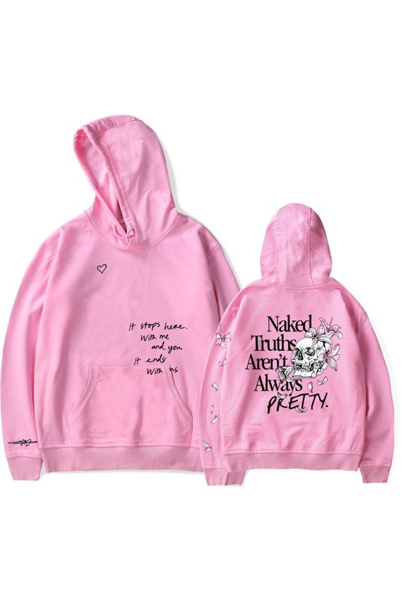 It Ends With Us Merch Hoodie Pockets Drawstring Unisex Hooded Sweatshirt Fashion Clothing