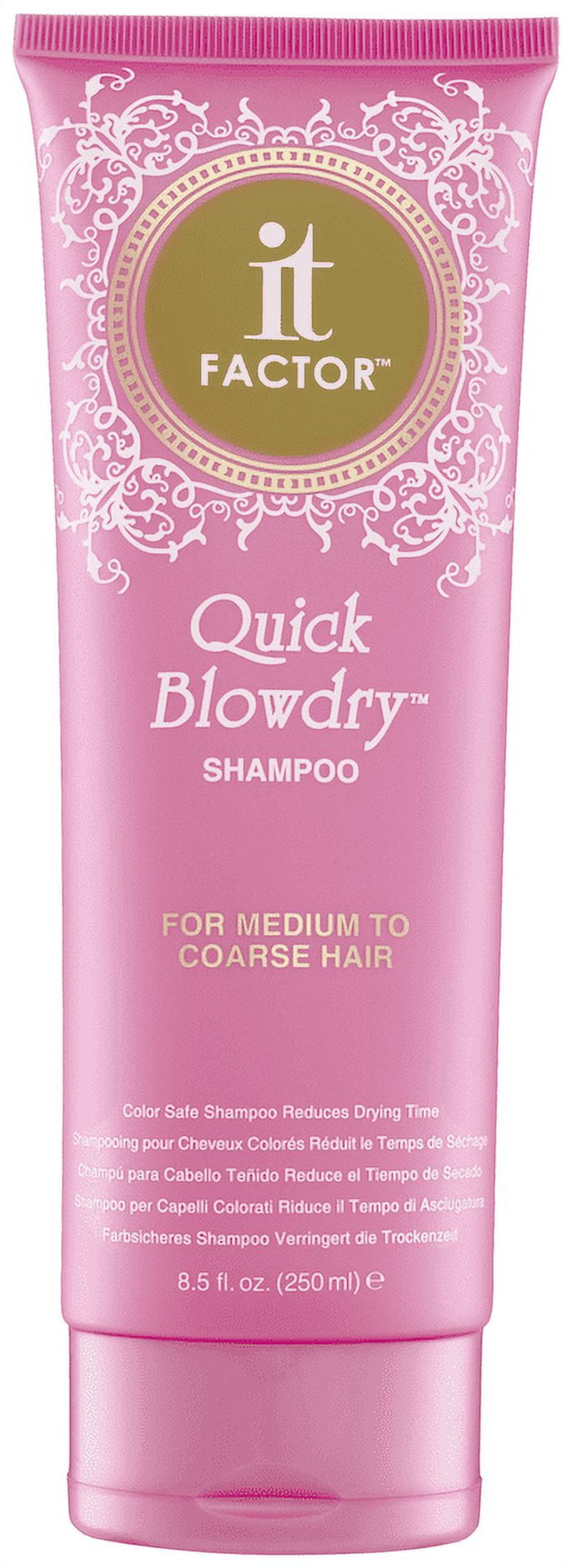 It Factor Quick Blowdry Shampoo - For Medium To Coarse Hair (Size : 8.5 oz)