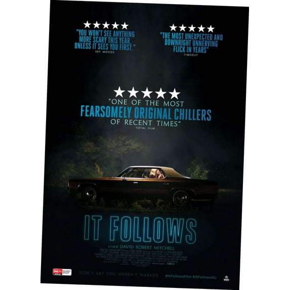 It Follows Movie Poster 16x24 Unframed, Age: Adults Western Graphic