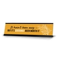 thumbnail image 1 of It Hasn’t Been Easy But It’s Certainly Been Worth It, Tree Desk Sign (2x8"), 1 of 3