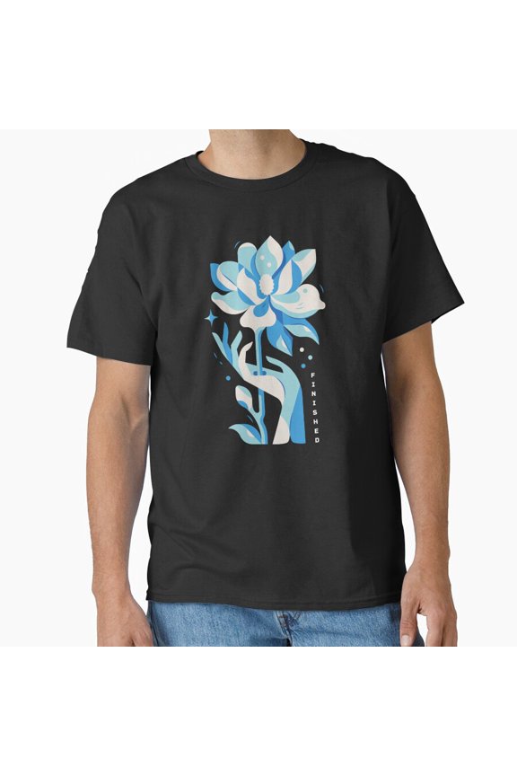 It Is Finished Easter Lily Art Funny Religious G3522 Unisex T-Shirt, Up to Size 5XL