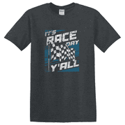 It Is Race Day Y All Sprint Car Racer Dirt Track T-Shirt