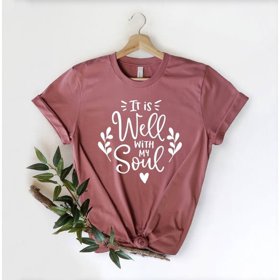It Is Well With My Soul Shirt: Christian Hymn Tee All Size S-5Xl