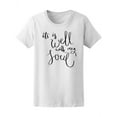 thumbnail image 1 of It Is Well With My Soul T-Shirt Women -Image by Shutterstock, Female Small, 1 of 2