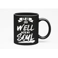 thumbnail image 1 of It Is Well with My Soul, Popular Christian Music, Black 11oz Ceramic Mug, 1 of 5