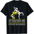 thumbnail image 1 of It Must Be Earned Wrestling Short Sleeve T-Shirt, 1 of 2