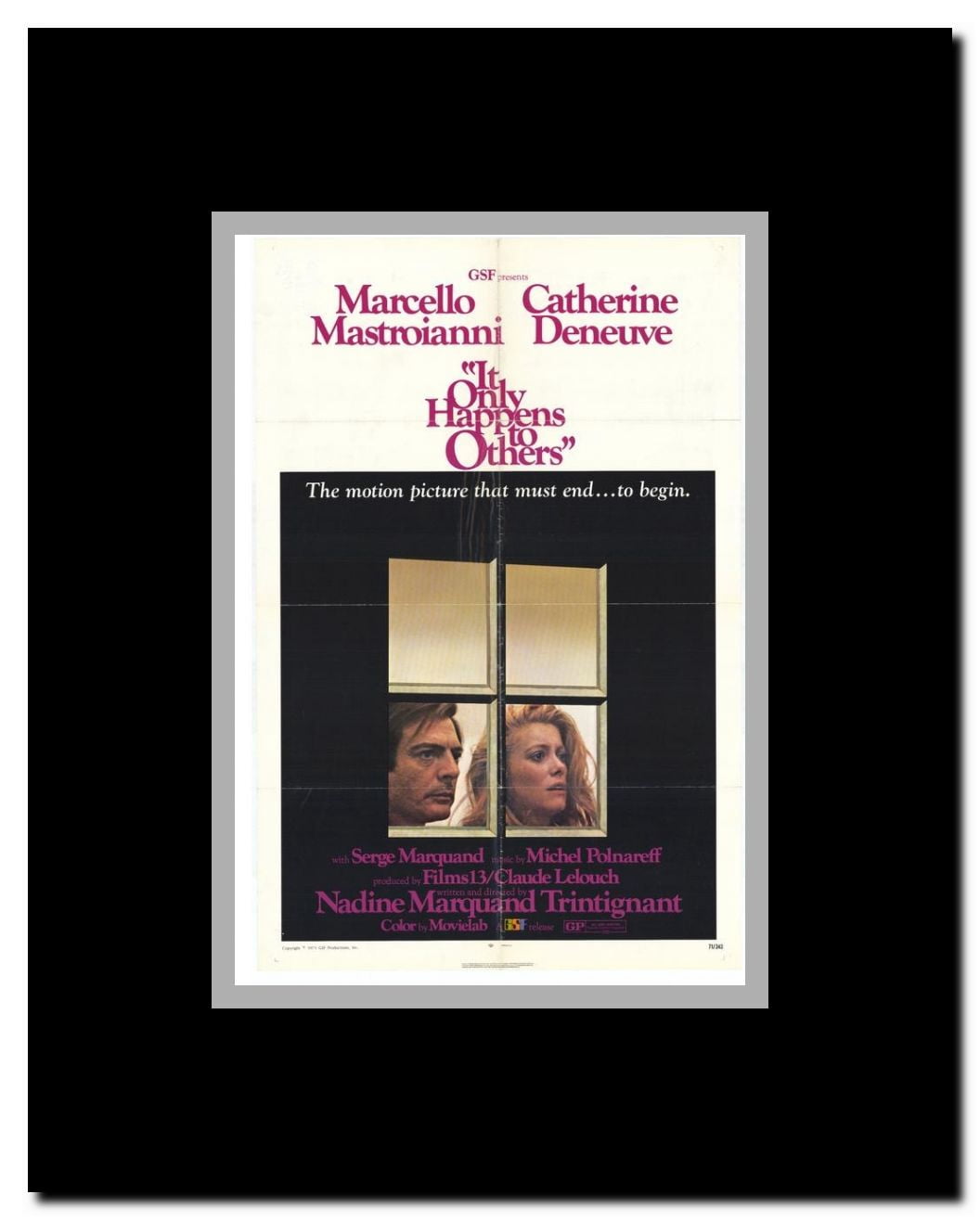 It Only Happens to Others Framed Movie Poster