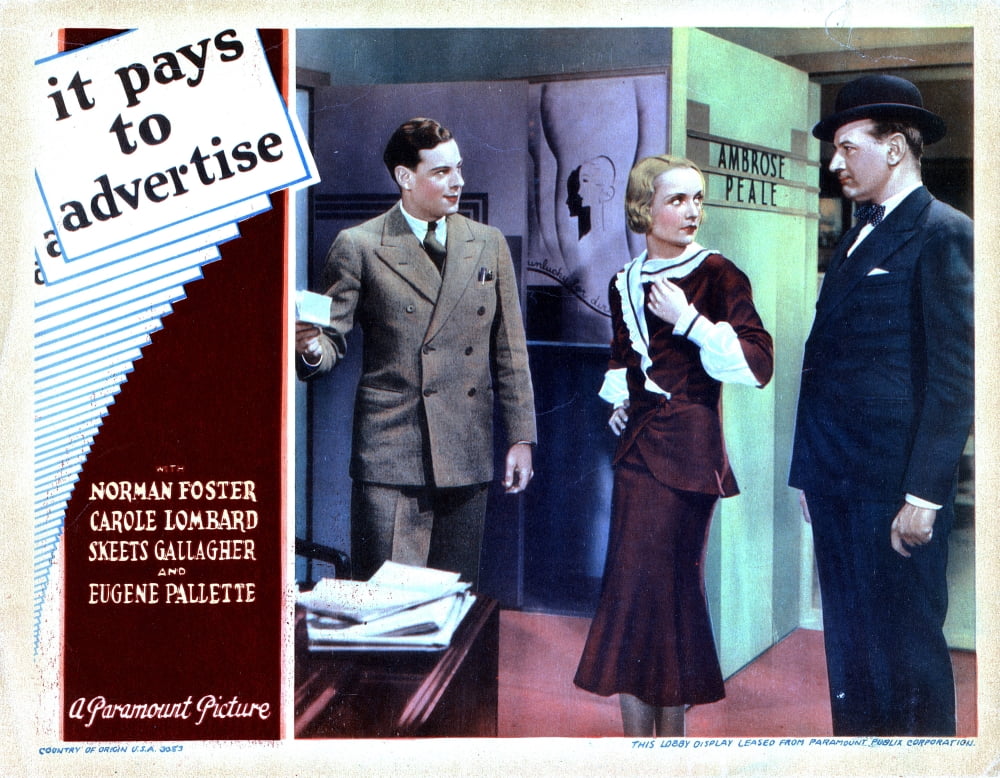 It Pays To Advertise Canvas Art - (28 x 22)