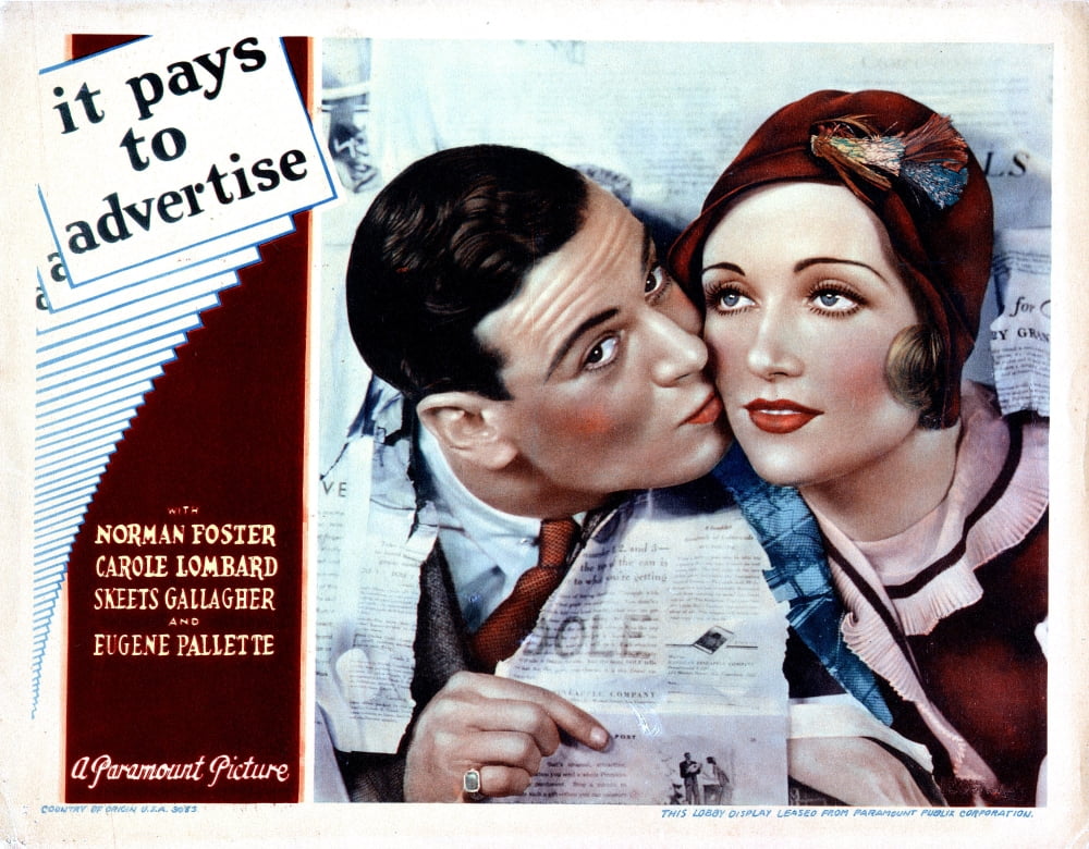It Pays To Advertise Canvas Art - (28 x 22)