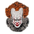 thumbnail image 1 of It Pennywise Clown 7.75 Inches Tall Large Jacket Size Embroidered Iron On Patch, 1 of 1