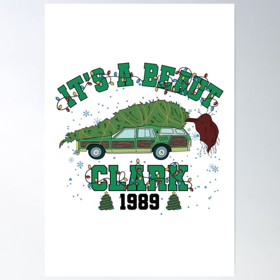 It'S A Beaut Clark Poster Wall Art, Modern Wall Decor, 8x12 UNFRAMED