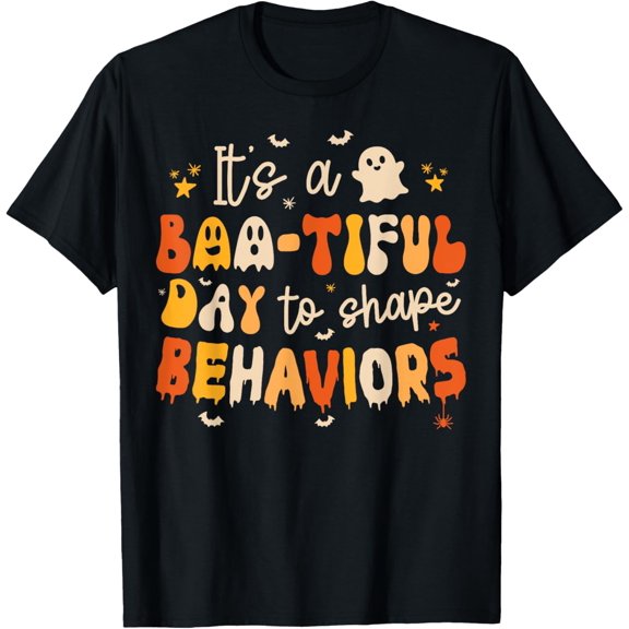 It'S A Boo-Tiful Day To Shape Behaviors, Rbt Halloween Aba T-Shirt