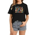 thumbnail image 1 of It'S Beautiful Day For Learning Retro Teacher Back To School T-Shirt, 1 of 5