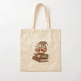 thumbnail image 1 of It'S Called Reading Install Software Into Brain Owl Coffee Long Sleeve Cotton Tote Bag Canvas Tote Bag, Family Gift For Mother, Her, 1 of 2