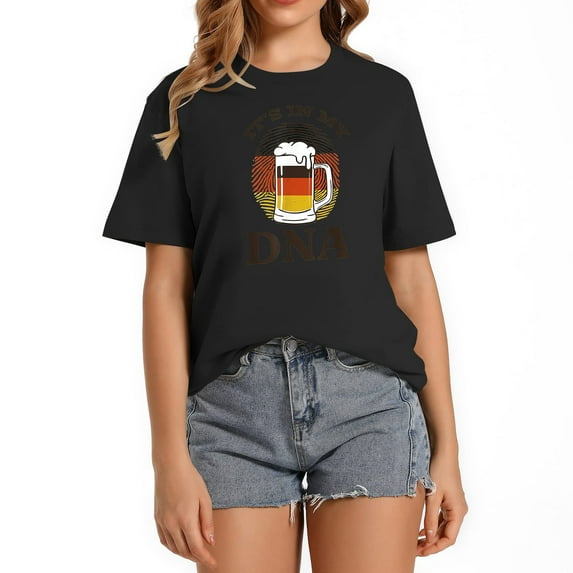 It'S In My Dna Beer German Drink Fun Funny T-Shirt
