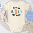 thumbnail image 1 of It'S In My Dna Onesie, Wrestling Theme, Wrestler Baby Bodysuit, Baby Gift Cute Baby Onesie, BABY BODYSUIT LAT 4424, 1 of 3