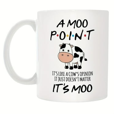 It'S Moo" Ceramic Coffee Mug - 11Oz/15Oz, Insulated For Hot & Cold Drinks, Perfect For Cocoa, Milk, Tea - Ideal Birthday, Father'S Day, Christmas Gift