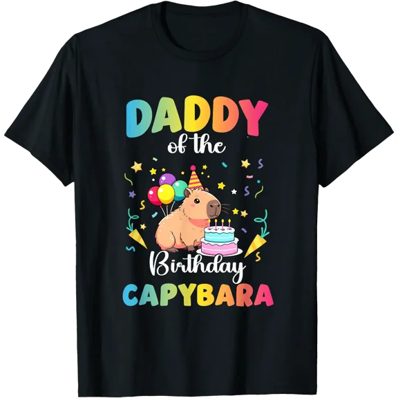 It'S My 9Th Birthday Capybara 9 Years Old Capy Birthday T-Shirt