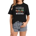 thumbnail image 1 of It'S Not Hoarding If It'S Book Funny Librarian Bookaholic T-Shirt, 1 of 3