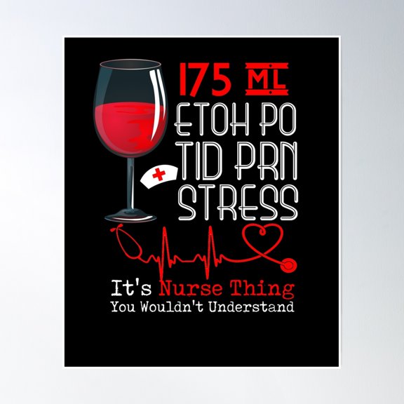It'S Nurse Thing Poster Funny Registered Nurse Saying Quote Poster Wall Art Modern Wall Decor Wall Art