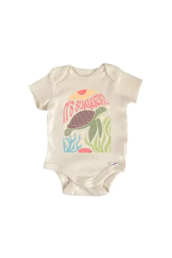 It'S Summer Boho Beach Summer Baby Boy Girl Clothes Bodysuit Cute Newbornrn Cute Baby Onesie, BABY BODYSUIT LAT 4424
