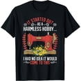 thumbnail image 1 of It Started Out As A Harmless Hobby Funny Sewer Sewing T-Shirt, 1 of 4