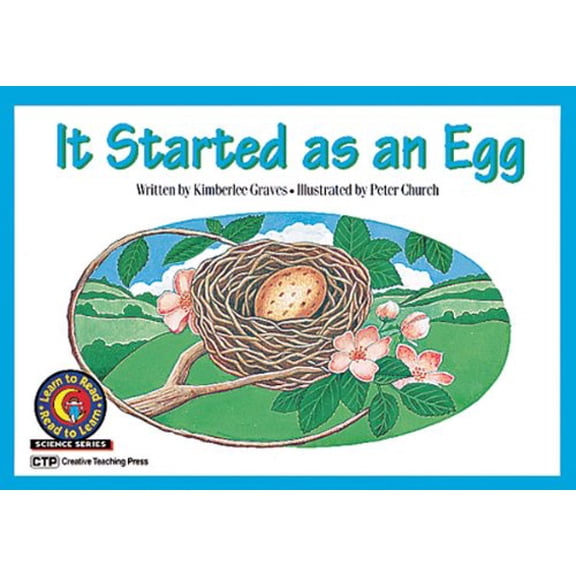 Pre-Owned It Started As An Egg (Science Learn to Read), 9781574713169, 1574713167, Paperback,
