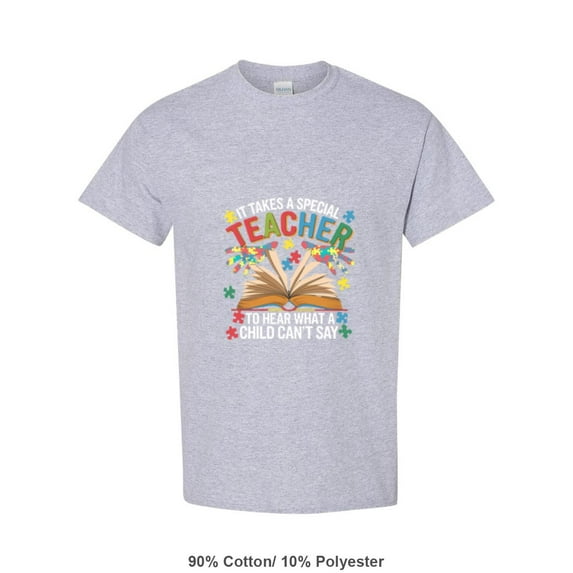 It Takes A Special Teacher To Teach Autistic Kids And Students Unisex T-Shirt, up to size 5XL