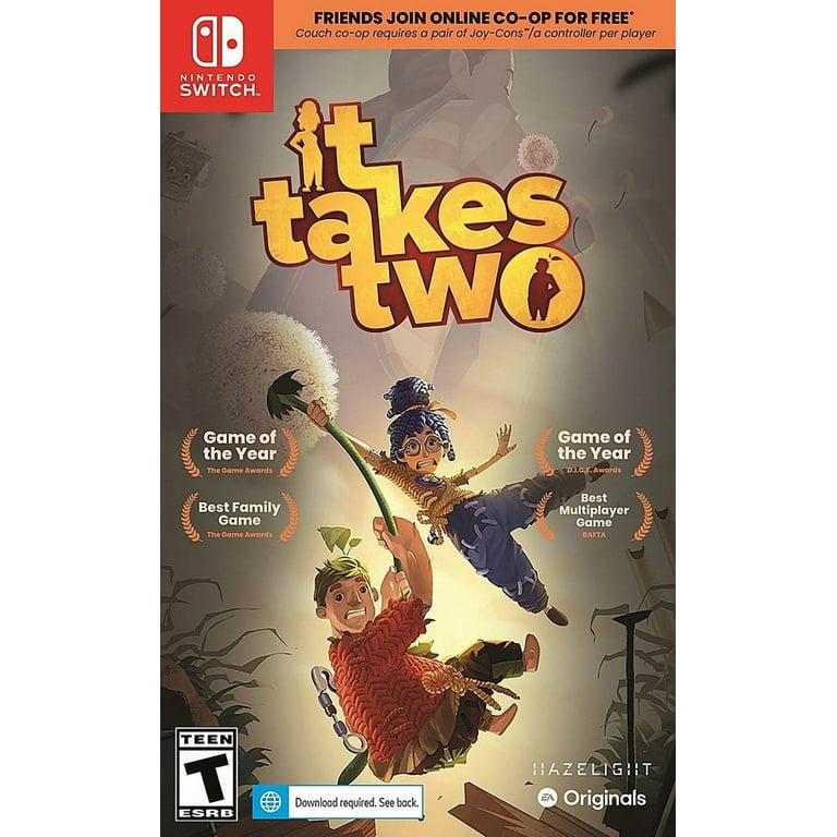 Nintendo Switch Game - It Takes Two, Local Co-op Adventure