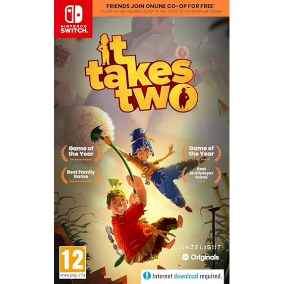 Nintendo Switch Game - It Takes Two, Local Co-op Adventure