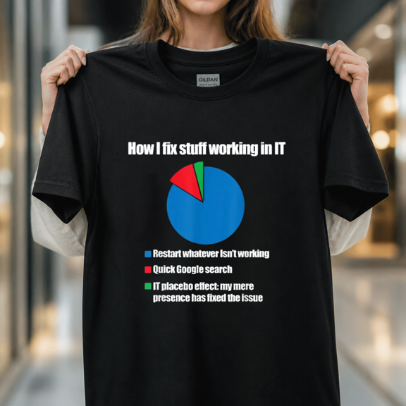 It Tech Support Technology Expert Computer Engineer System Administration Graphic Unisex T-Shirt, S-5XL