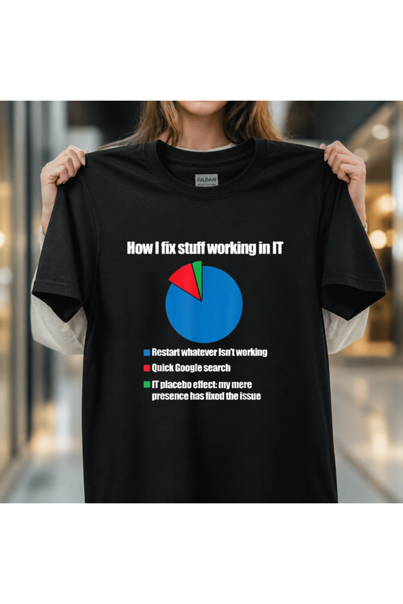It Tech Support Technology Expert Computer Engineer System Administration Graphic Unisex T-Shirt, S-5XL