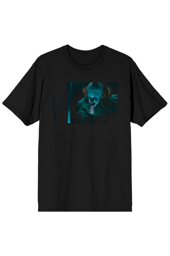It The Movie Pennywise Black Shirt-XL