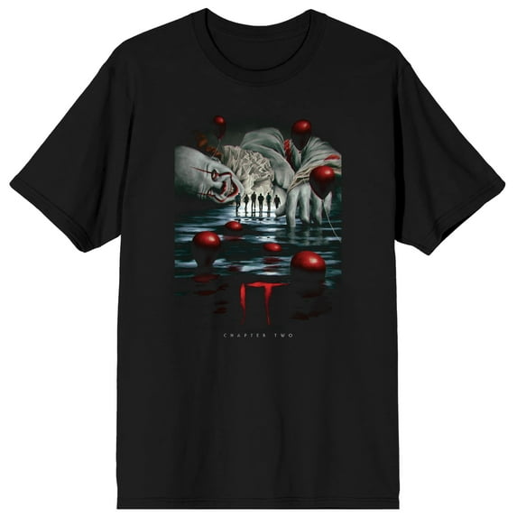 It The Movie Pennywise Cityscape T-Shirt-M