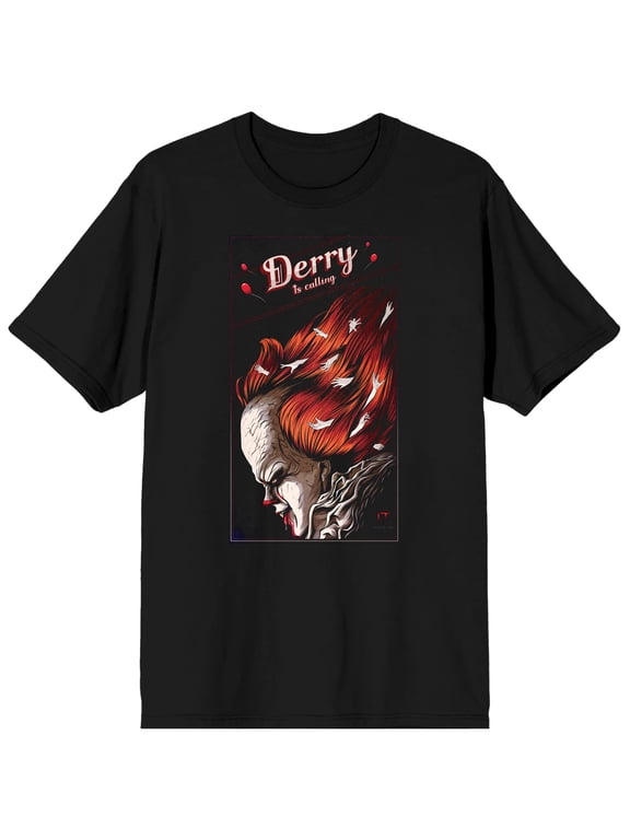 It The Movie Pennywise Men's Graphic T-shirt-M