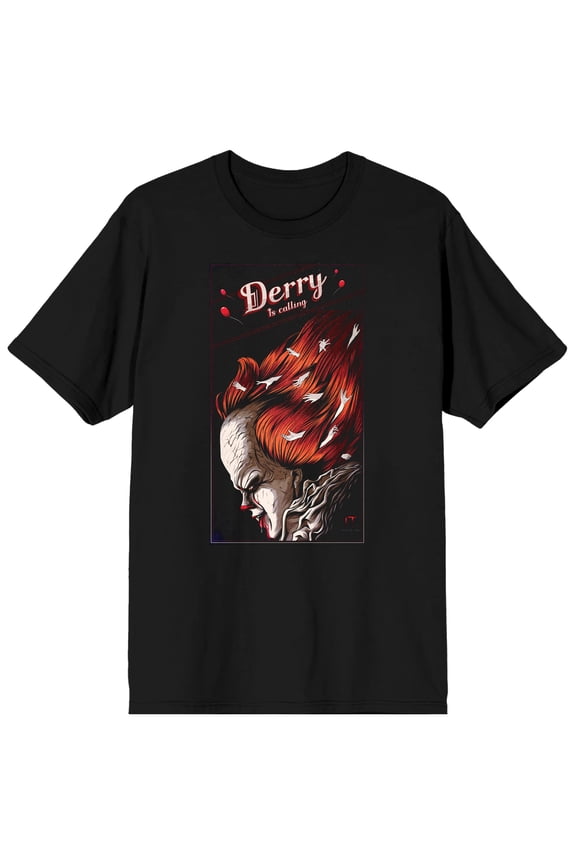 It The Movie Pennywise Men's Graphic T-shirt-XS