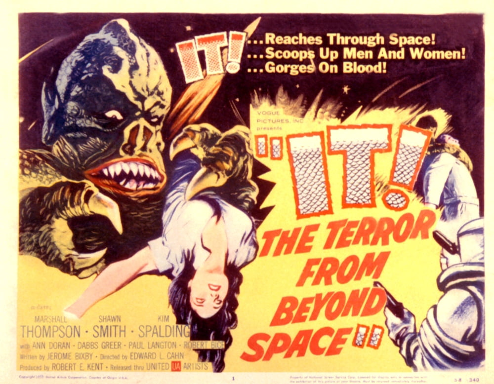 It The Terror From Beyond Space Canvas Art - (28 x 22)