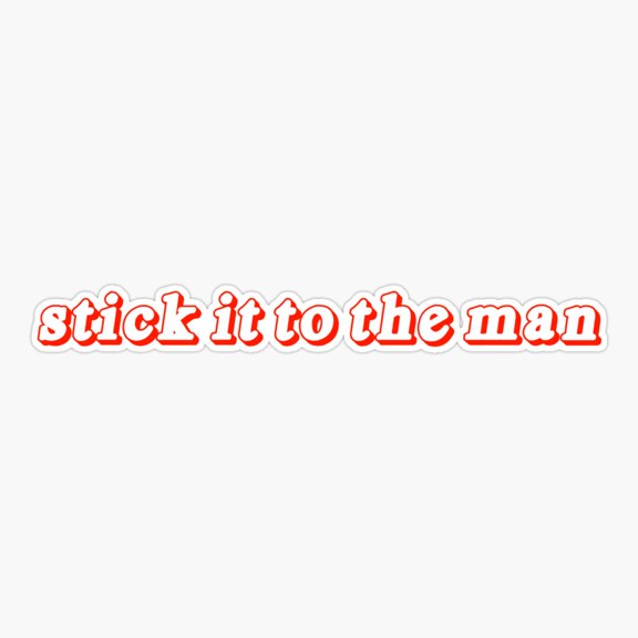 It To The Man Quote Vinyl Decal Sticker